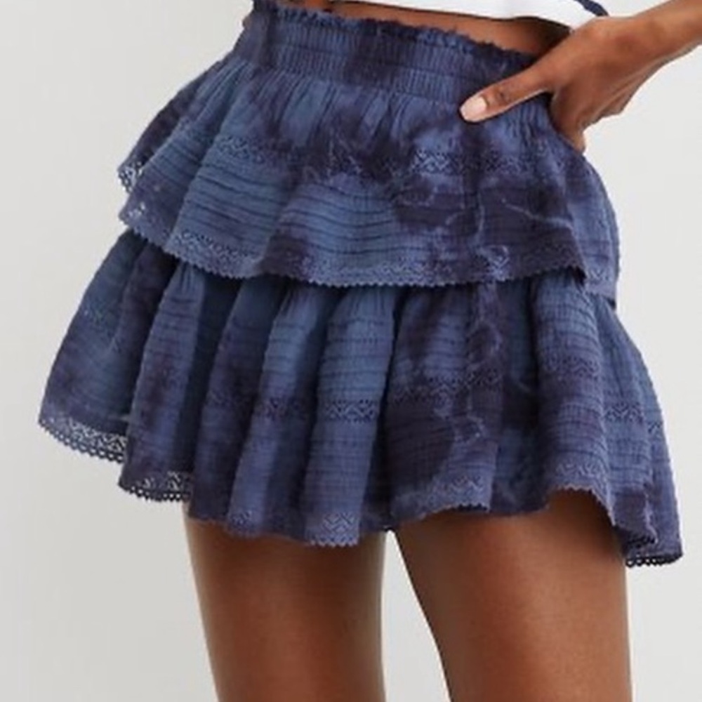 AERIE ROCK N RUFFLE SKIRT ( LSF DUPE )
